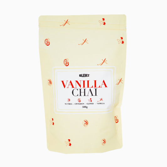 Vanilla Chai powder in 500g bag